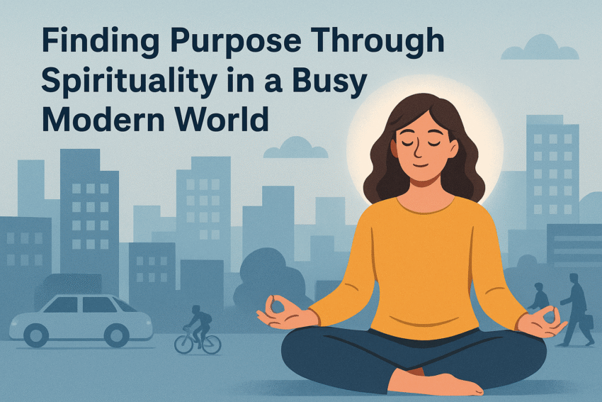 Finding Purpose Through Spirituality in a Busy Modern World