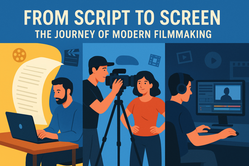 From Script to Screen: The Journey of Modern Filmmaking